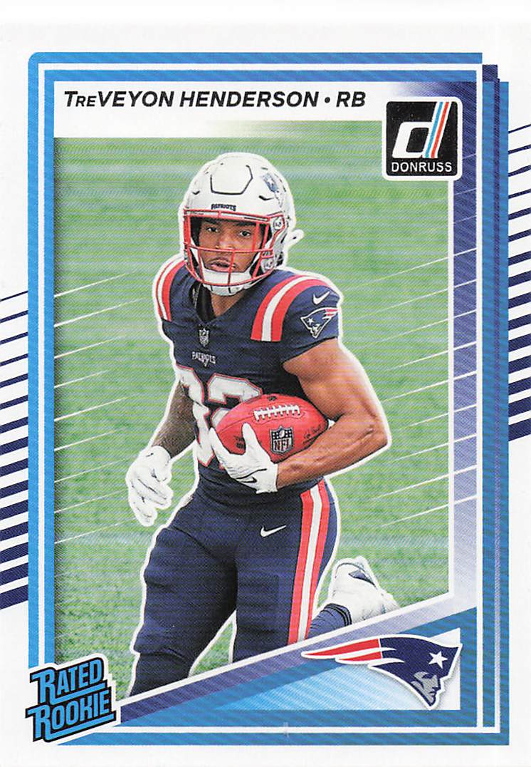 2025 Donruss Football TreVeyon Henderson #332 Rookie