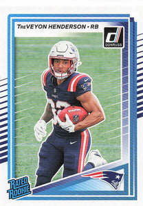 2025 Donruss Football TreVeyon Henderson #332 Rookie