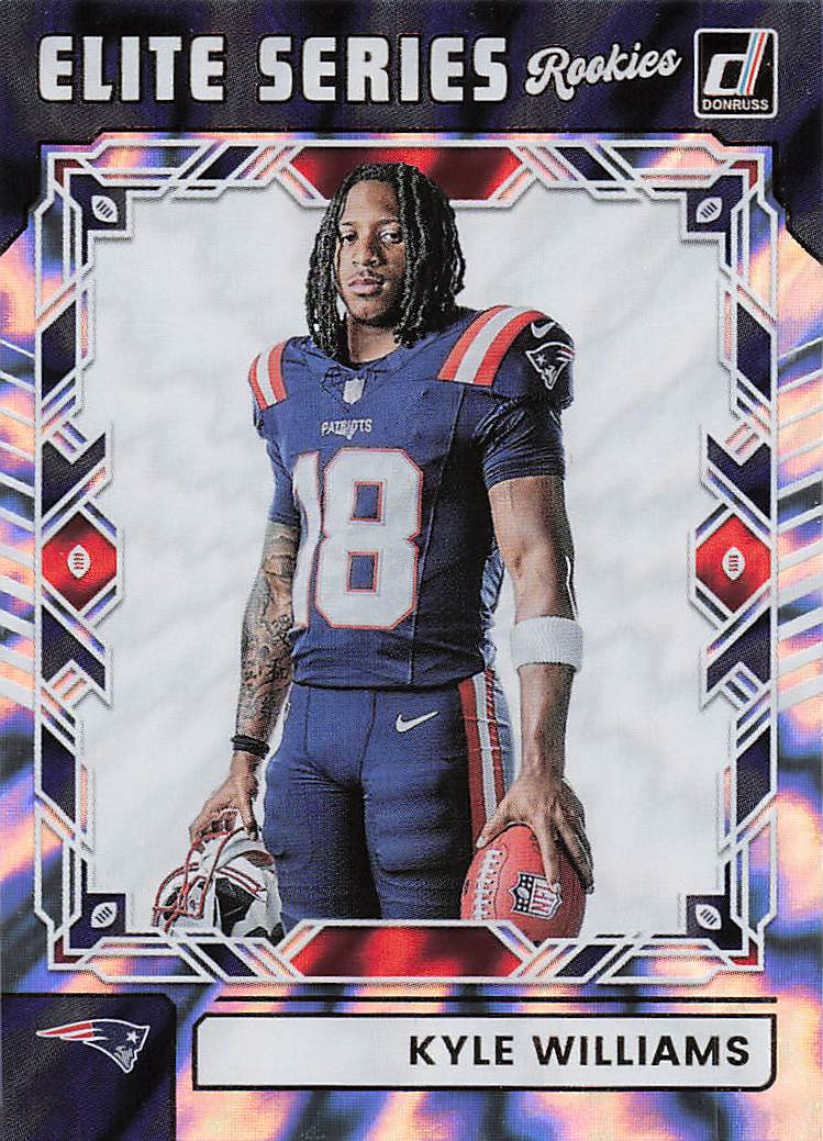 2025 Donruss Football Elite Series Rookies Kyle Williams #ESR-KWS