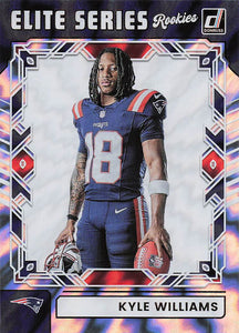2025 Donruss Football Elite Series Rookies Kyle Williams #ESR-KWS