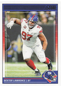 2024 Score Football Dexter Lawrence #214