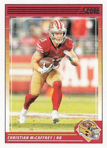 2024 Score Football Christian McCaffrey #245