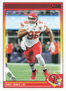 2024 Score Football Chris Jones #142