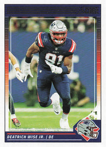 2024 Score Football Deatrich Wise Jr. #193