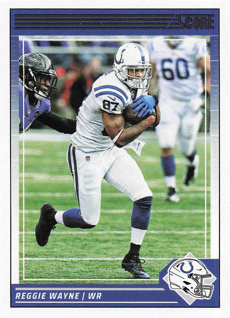 2024 Score Football Reggie Wayne #126