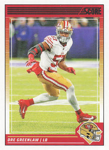 2024 Score Football Dre Greenlaw #250