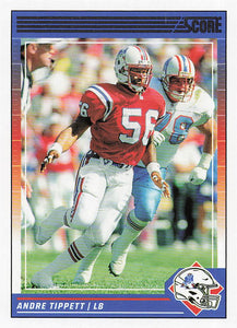 2024 Score Football Andre Tippett #196