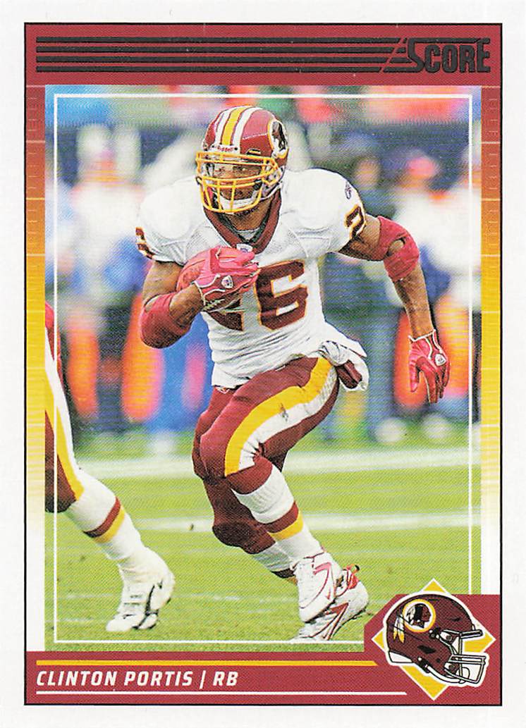 2024 Score Football Clinton Portis #288