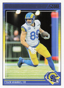 2024 Score Football Tyler Higbee #158
