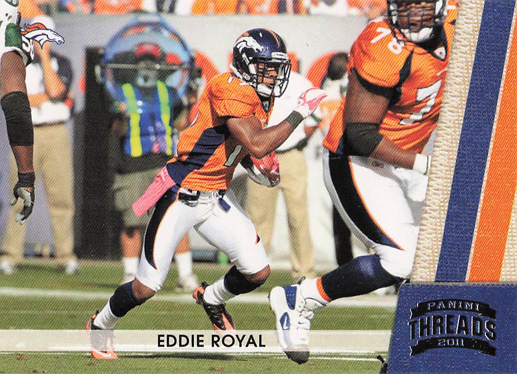 2011 Panini Threads Football Eddie Royal #44