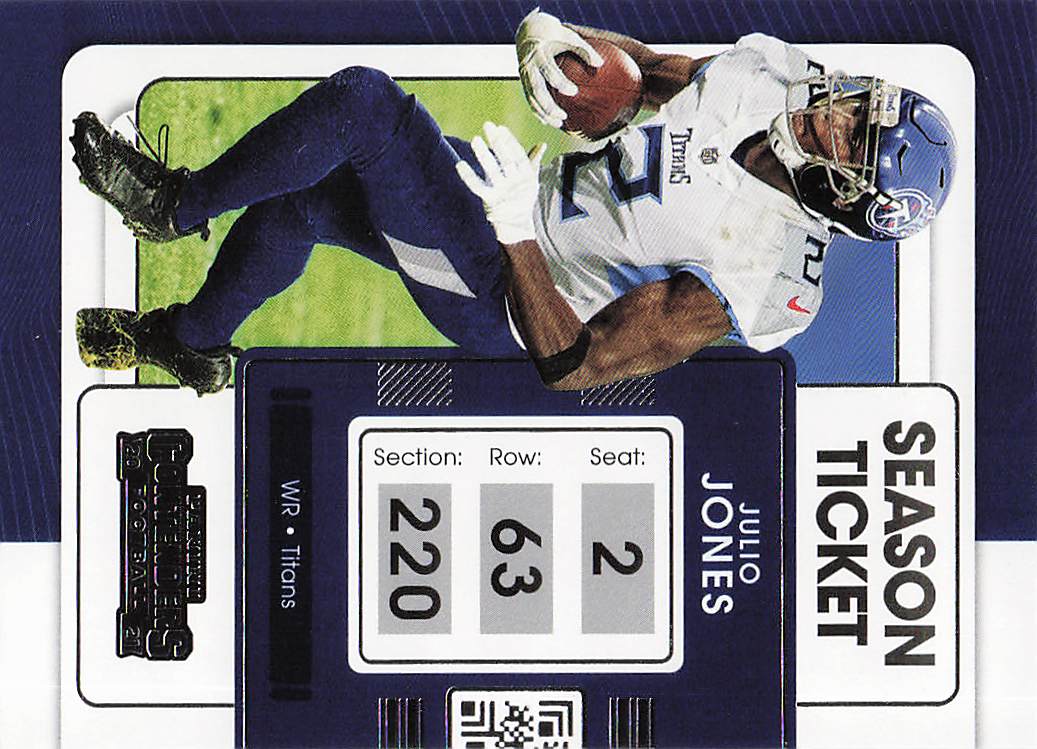 2021 Panini Contenders Football Julio Jones #95