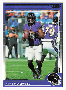 2024 Score Football Lamar Jackson #19