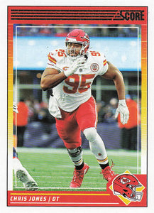 2024 Score Football Chris Jones #142