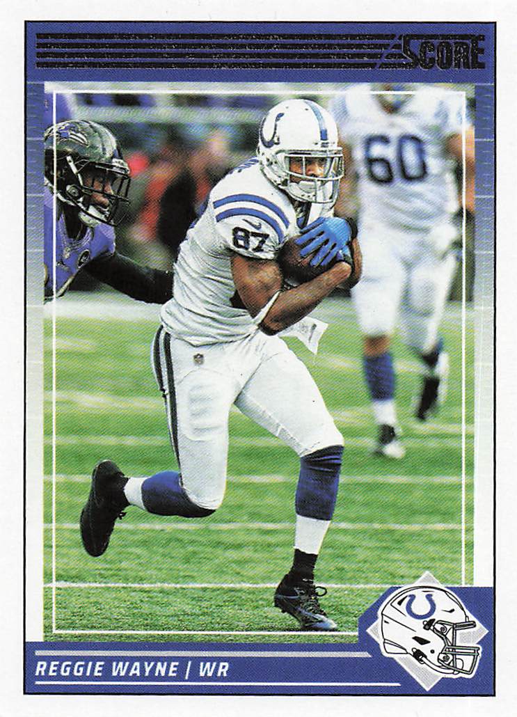 2024 Score Football Reggie Wayne #126