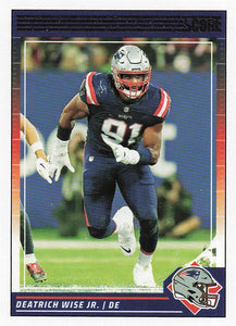 2024 Score Football Deatrich Wise Jr. #193