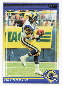 2024 Score Football Eric Dickerson #161