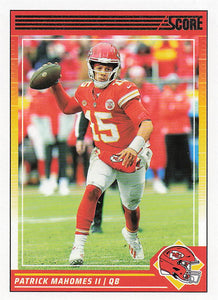 2024 Score Football Patrick Mahomes II #137