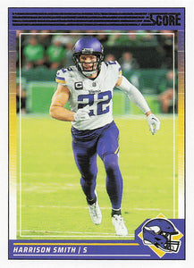 2024 Score Football Harrison Smith #187