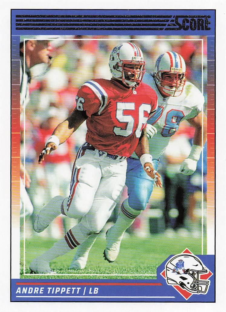 2024 Score Football Andre Tippett #196