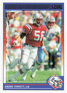 2024 Score Football Andre Tippett #196