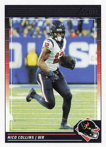 2024 Score Football Nico Collins #112