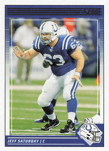 2024 Score Football Jeff Saturday #125