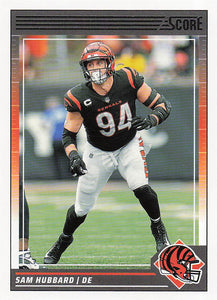2024 Score Football Sam Hubbard #60