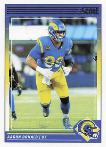 2024 Score Football Aaron Donald #159