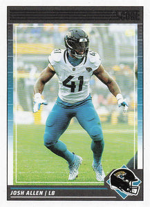 2024 Score Football Josh Hines-Allen #130