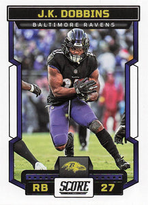2023 Score Football J.K. Dobbins #189