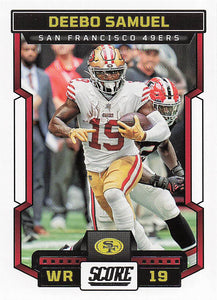 2023 Score Football Deebo Samuel #170