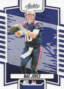 2023 Panini Absolute Football Retail Mac Jones #14