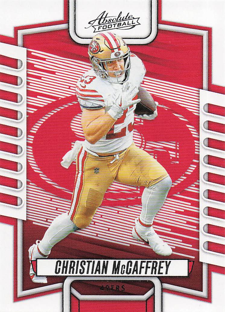 2023 Panini Absolute Football Christian McCaffrey #43