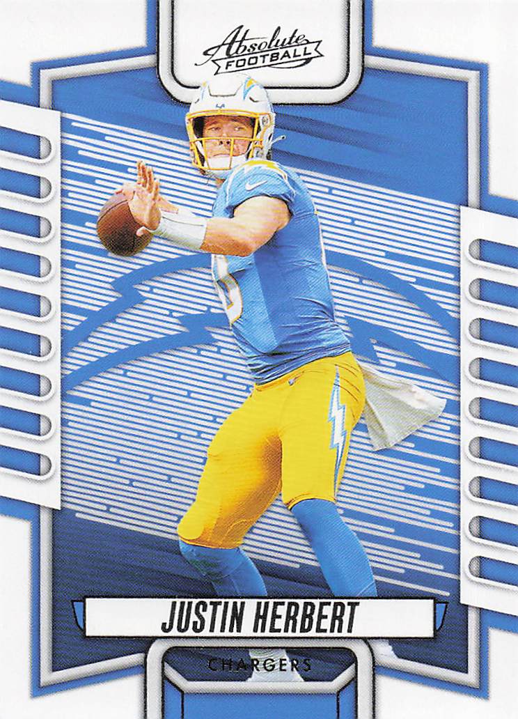 2023 Panini Absolute Football Retail Justin Herbert #1