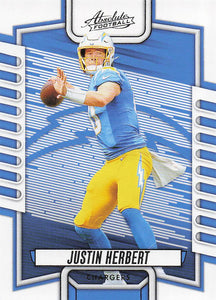 2023 Panini Absolute Football Retail Justin Herbert #1