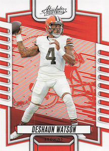 2023 Panini Absolute Football Retail Deshaun Watson #10