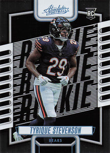 2023 Panini Absolute Football Tyrique Stevenson #174 Rookie