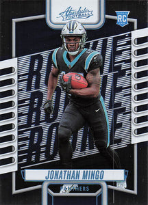2023 Panini Absolute Football Retail Jonathan Mingo #117 Rookie