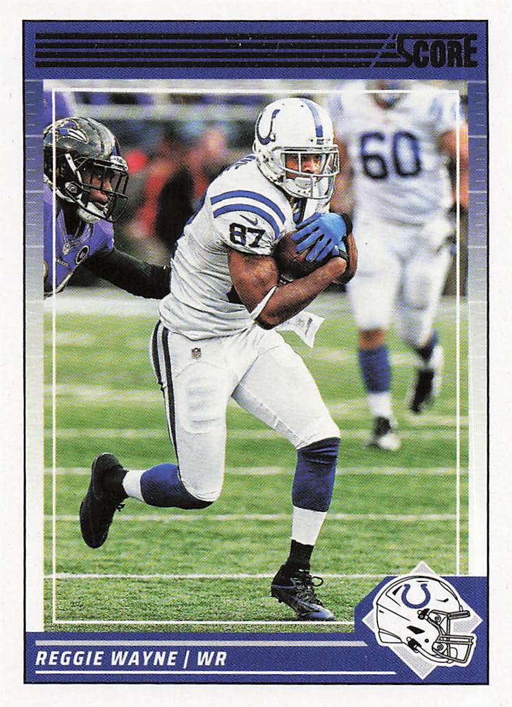 2024 Score Football Reggie Wayne #126