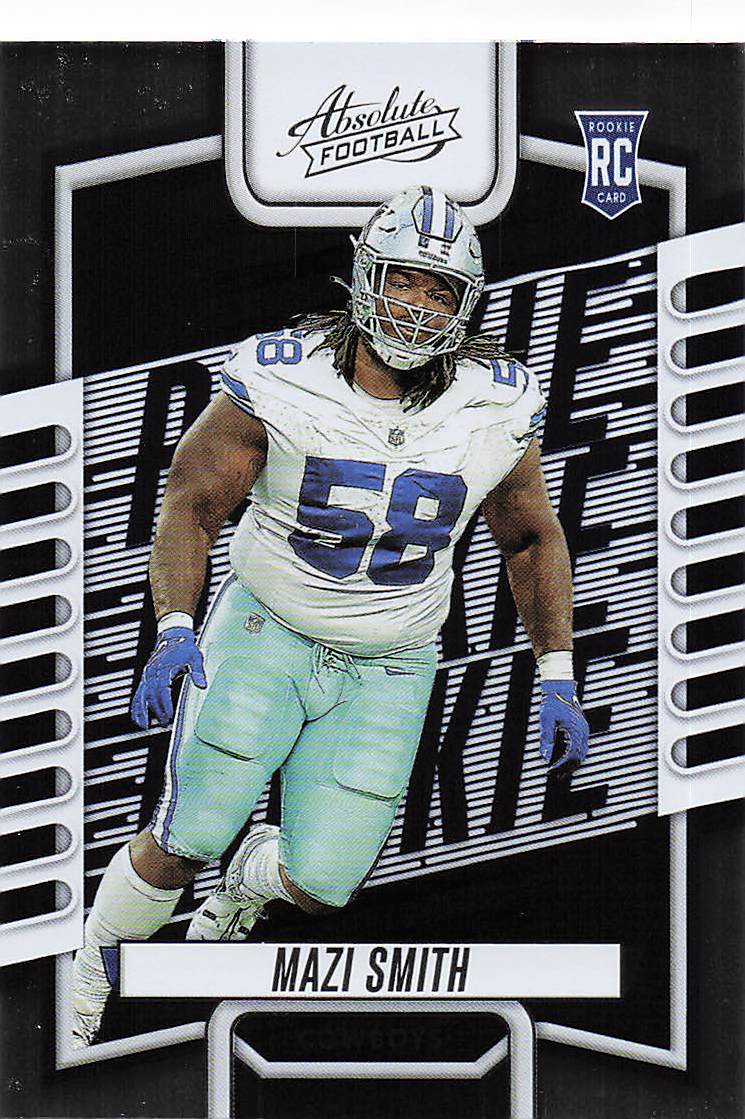 2023 Panini Absolute Football Retail Mazi Smith #157 Rookie