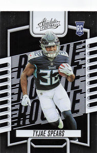 2023 Panini Absolute Football Teal Tyjae Spears #129