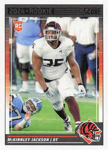 2024 Score Football McKinnley Jackson #398 Rookie