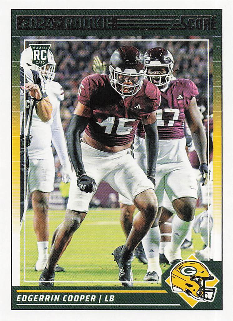 2024 Score Football Edgerrin Cooper #341 Rookie