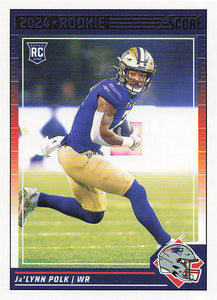 2024 Score Football Ja'Lynn Polk #356 Rookie