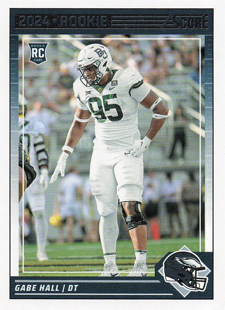 2024 Score Football Gabe Hall #383 Rookie