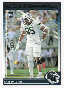2024 Score Football Gabe Hall #383 Rookie