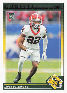 2024 Score Football Javon Bullard #355 Rookie