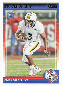 2024 Score Football Frank Gore Jr. #395 Rookie