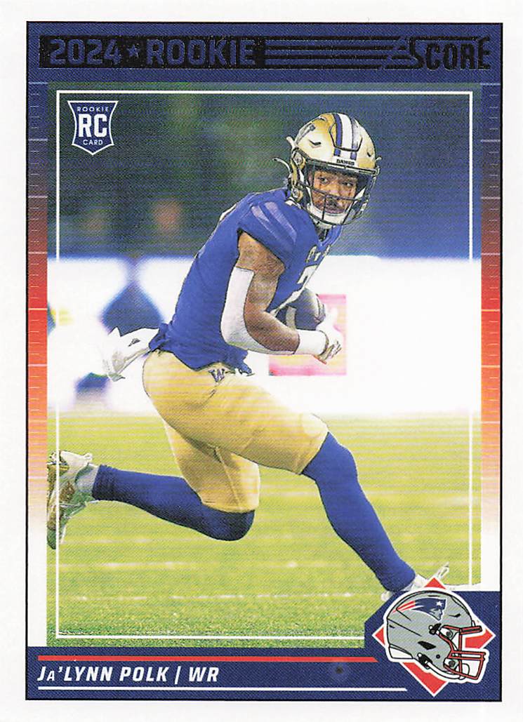 2024 Score Football Ja'Lynn Polk #356 Rookie