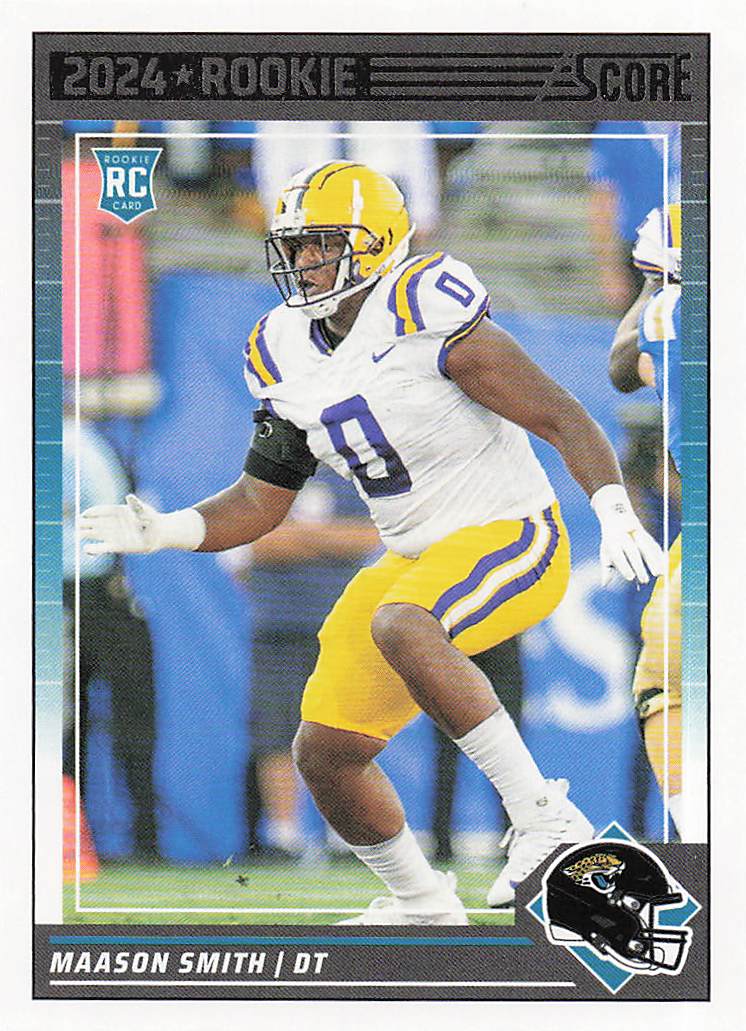 2024 Score Football Maason Smith #366 Rookie